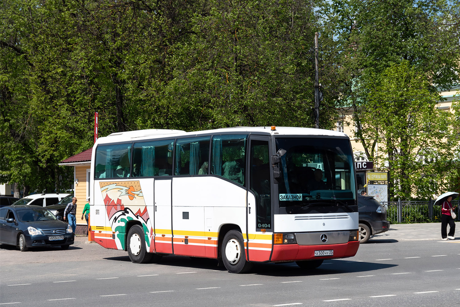 Владимирская область, Mercedes-Benz O404-10RHD-L № А 500 НУ 33