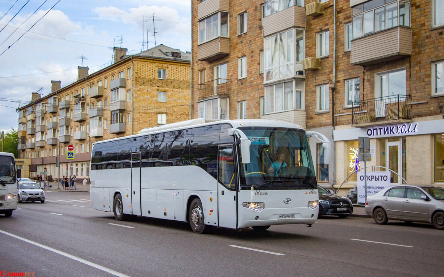 Красноярский край, Higer KLQ6129TQL № М 417 РН 124