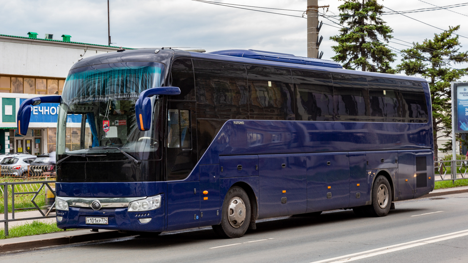 Челябинская область, Yutong ZK6122H9 № У 101 КР 774