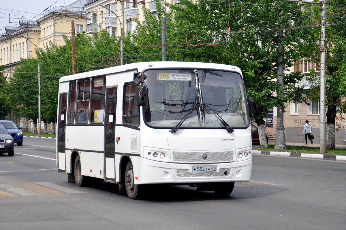 Рязанская область, ПАЗ-320302-11 "Вектор" № Н 552 ТА 62