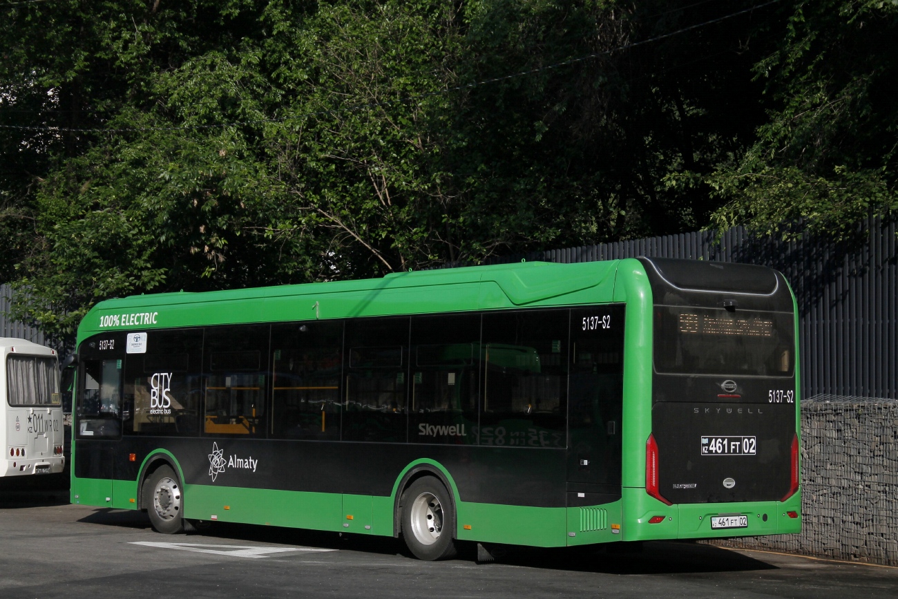 Алматы, Skywell NJL6128BEV (СемАЗ) № 5137-S2