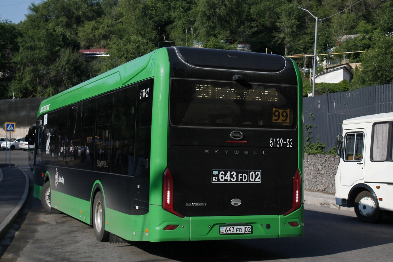 Алматы, Skywell NJL6128BEV (СемАЗ) № 5139-S2