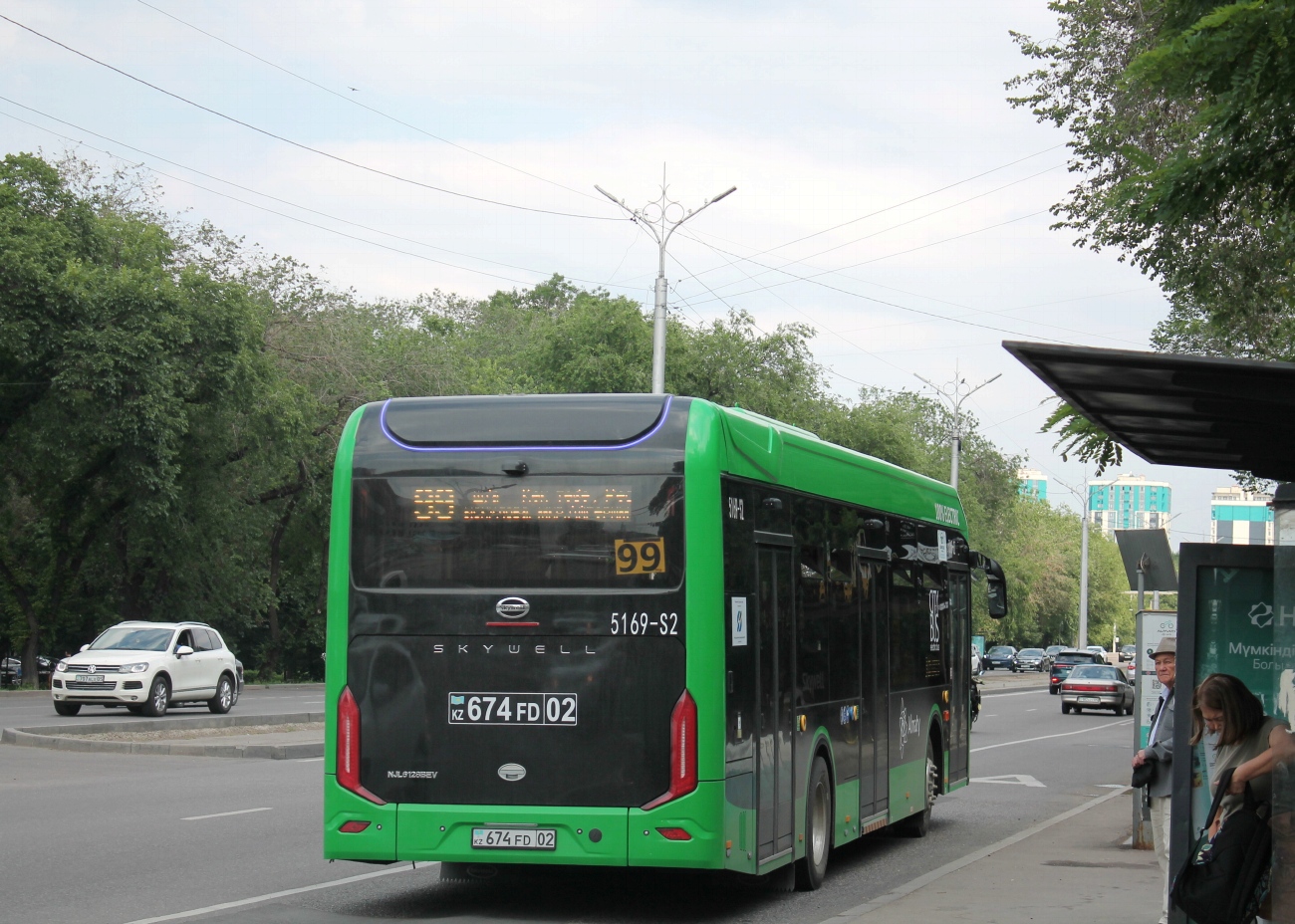 Алматы, Skywell NJL6128BEV (СемАЗ) № 5169-S2
