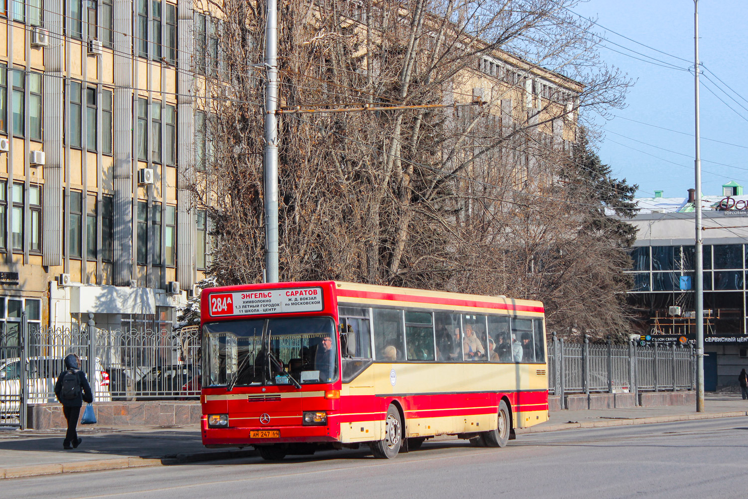 Саратовская область, Mercedes-Benz O405 № АМ 247 64