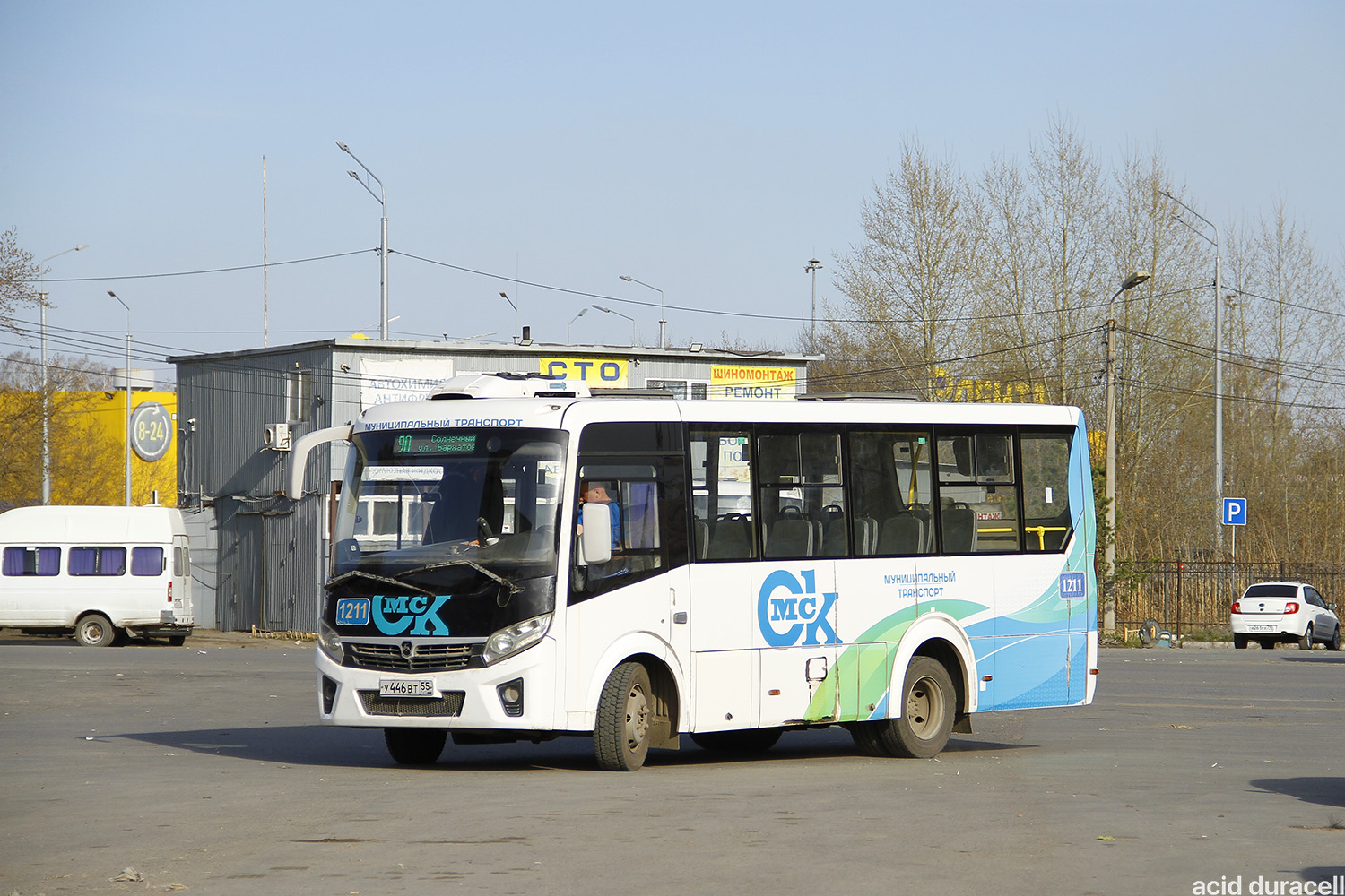 Омская область, ПАЗ-320435-04 "Vector Next" № 1211