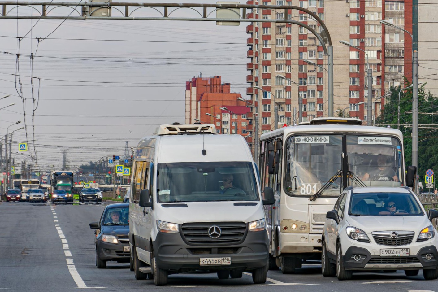 Санкт-Петербург, Луидор-223685 (MB Sprinter) № К 445 ХВ 198