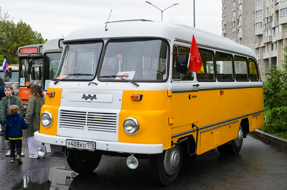 Санкт-Петербург, Robur LO 3000 № У 408 КО 178; Санкт-Петербург — VI Международный транспортный фестиваль "ТранспортФест-2025"