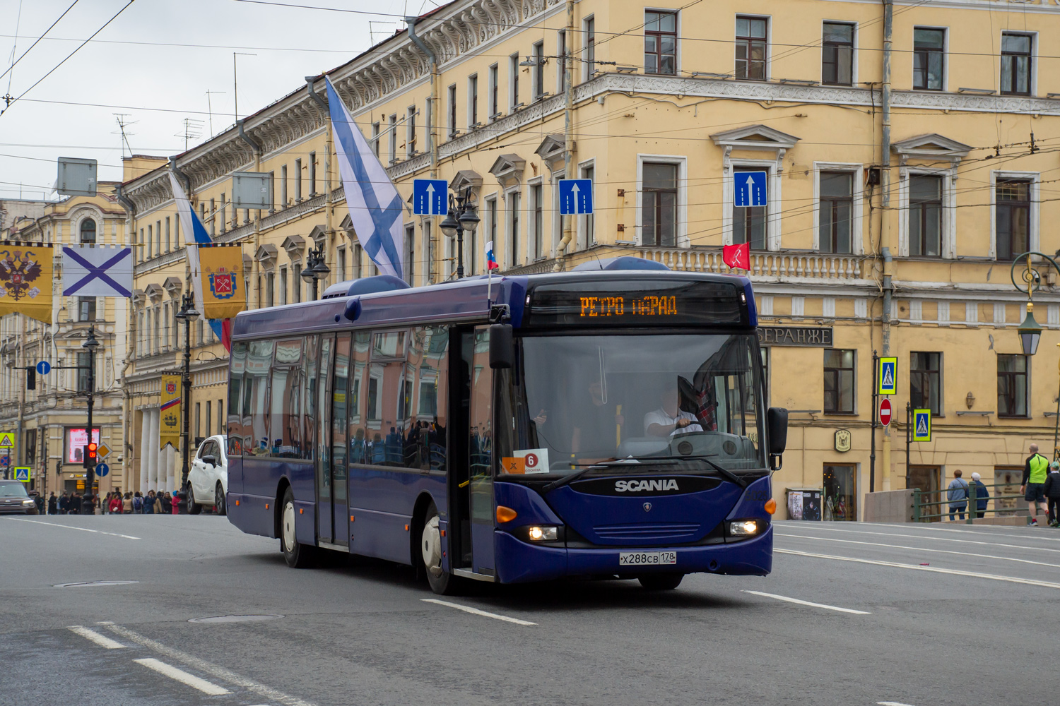 Санкт-Петербург, Scania OmniLink I (Скания-Питер) № 5025; Санкт-Петербург — VI Международный транспортный фестиваль "ТранспортФест-2025"