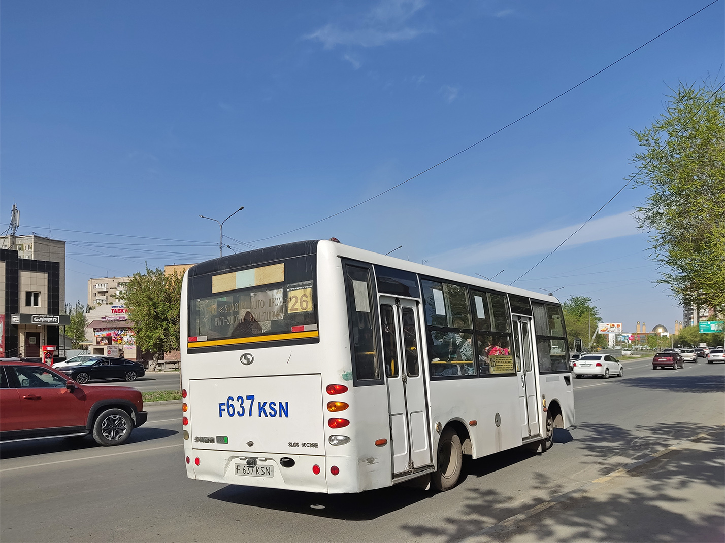 Абайская область, Shaolin SLG6660C3GE № F 637 KSN