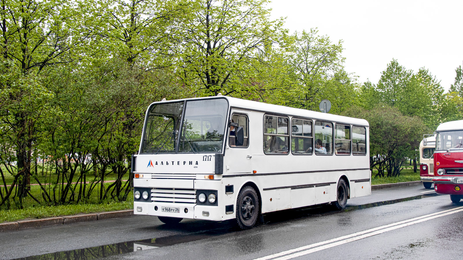 Санкт-Петербург, Альтерна-4216 (ЭЗСА) № 1717; Санкт-Петербург — VI Международный транспортный фестиваль "ТранспортФест-2025"