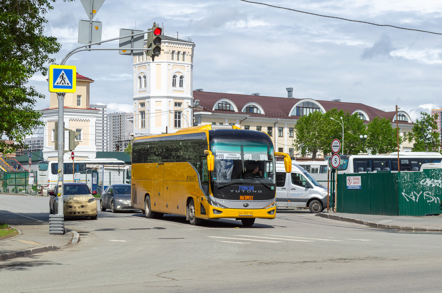 Свердловская область, Yutong C12PRO (ZK6128HN) № КО 007 66