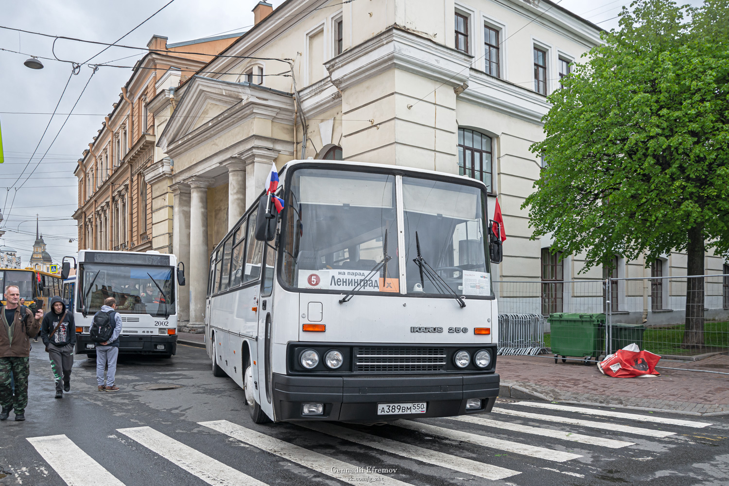 Московская область, Ikarus 256.21H № А 389 ВМ 550; Санкт-Петербург — VI Международный транспортный фестиваль "ТранспортФест-2025"