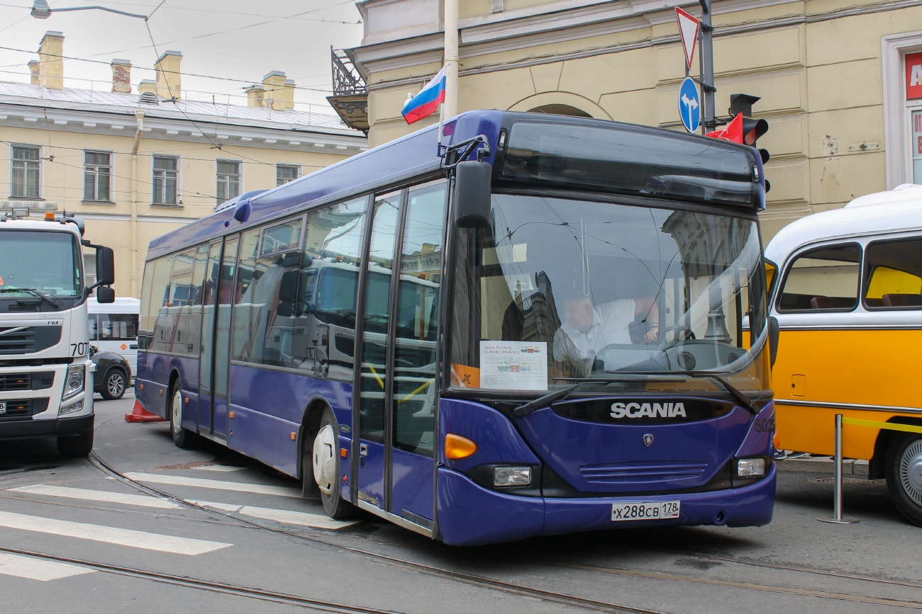 Санкт-Петербург, Scania OmniLink I (Скания-Питер) № 5025; Санкт-Петербург — VI Международный транспортный фестиваль "ТранспортФест-2025"