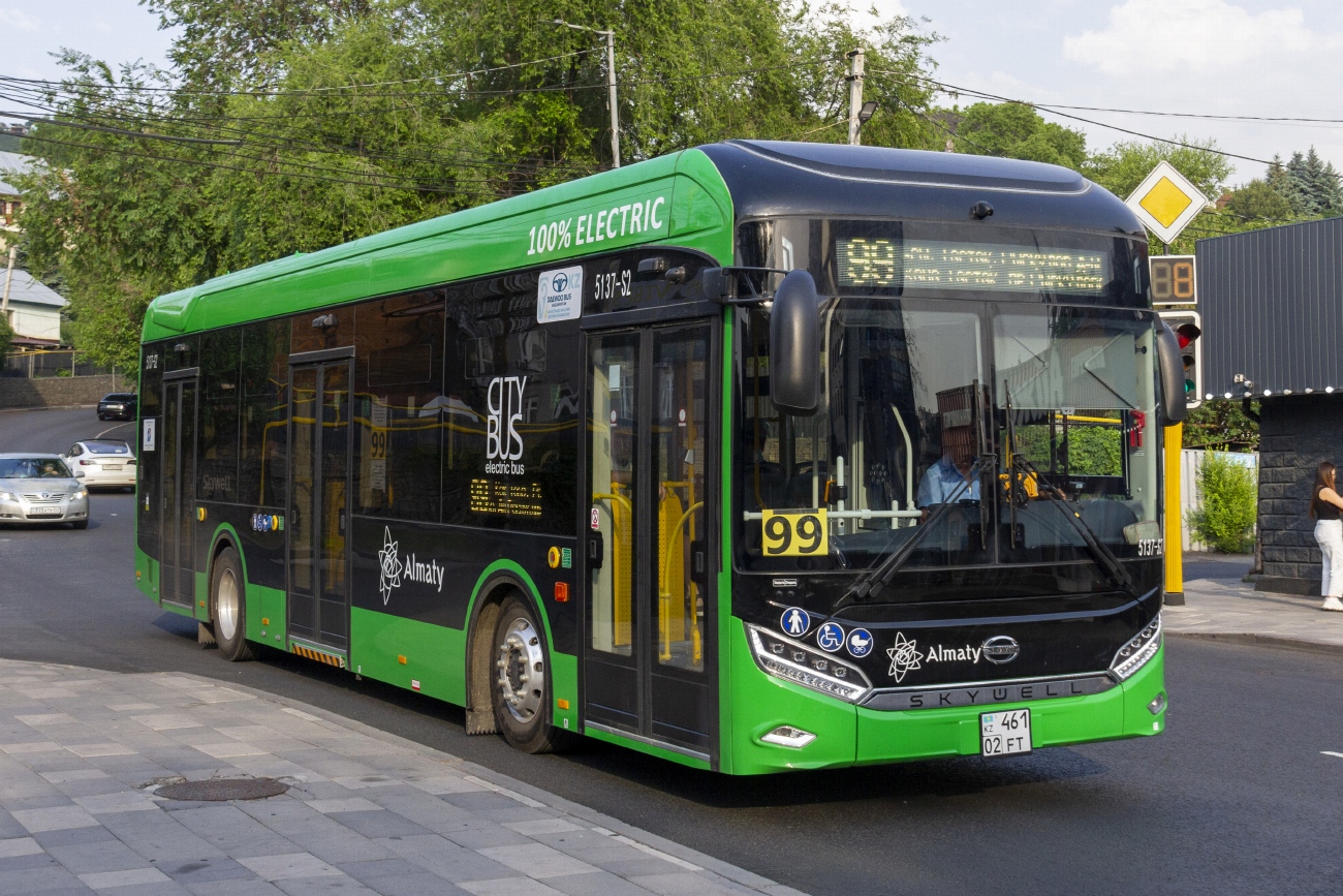 Алматы, Skywell NJL6128BEV (СемАЗ) № 5137-S2