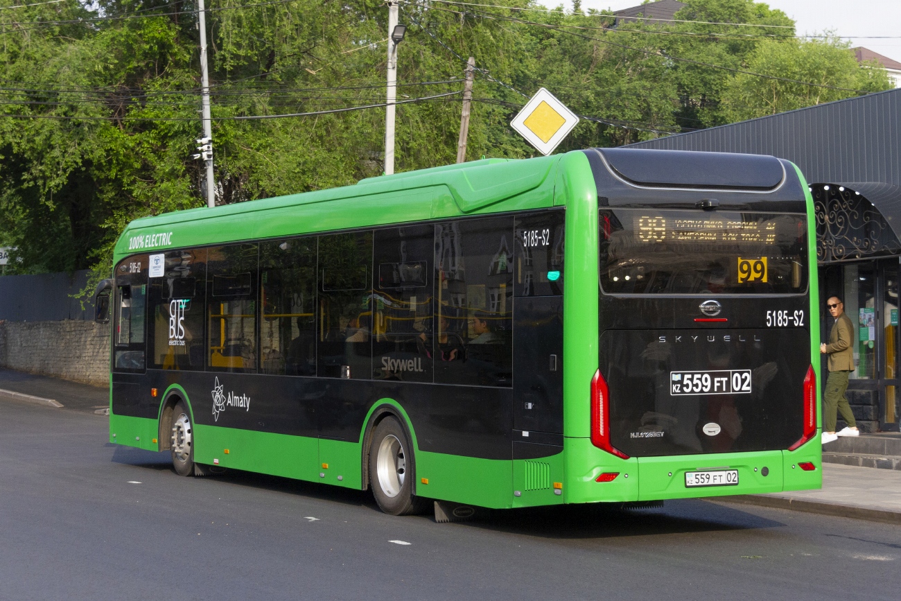 Алматы, Skywell NJL6128BEV (СемАЗ) № 5185-S2