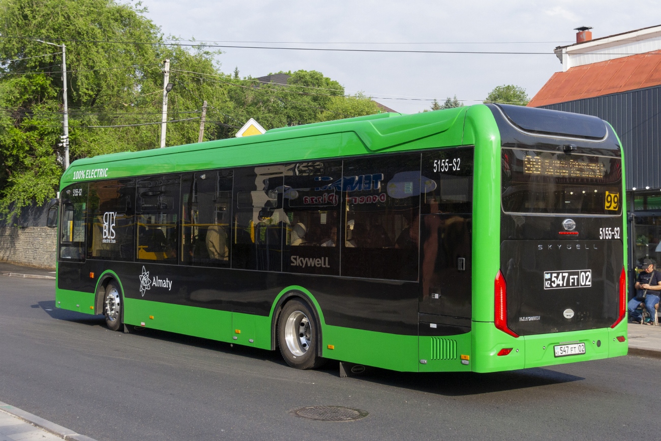 Алматы, Skywell NJL6128BEV (СемАЗ) № 5155-S2