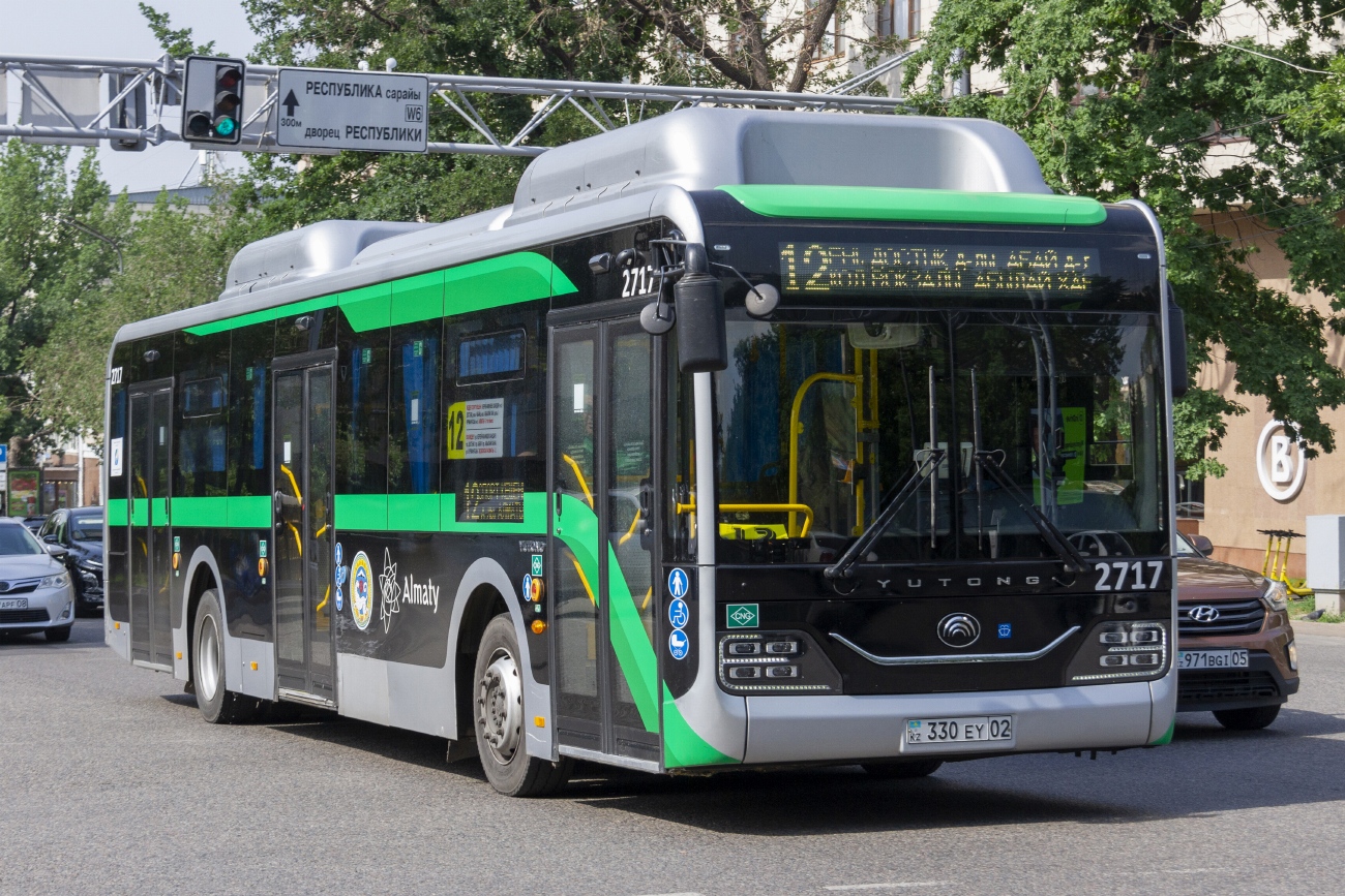 Алматы, Yutong ZK6126HG (QazTehna) № 2717