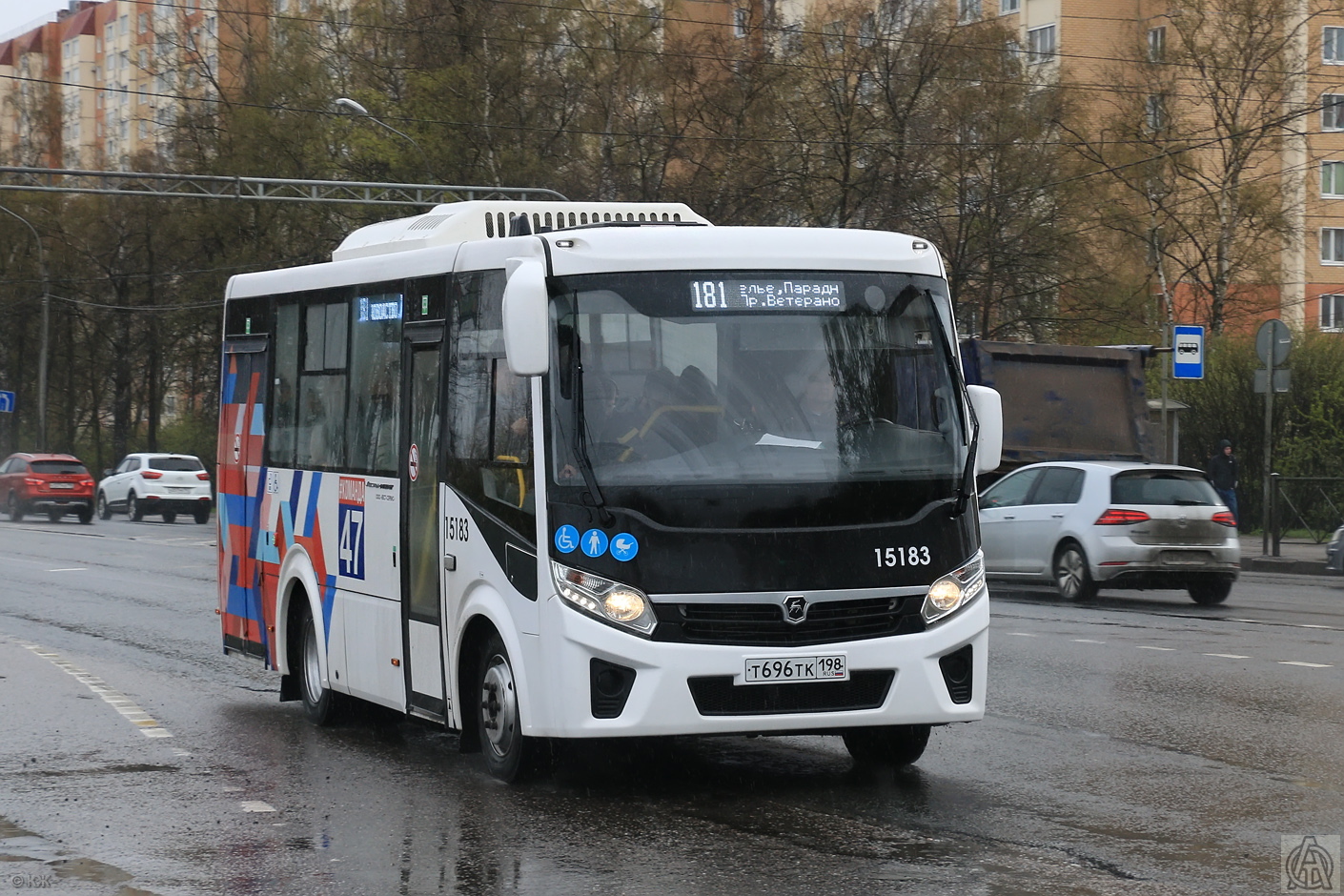 Санкт-Петербург, ПАЗ-320435-04 "Vector Next" № 15183