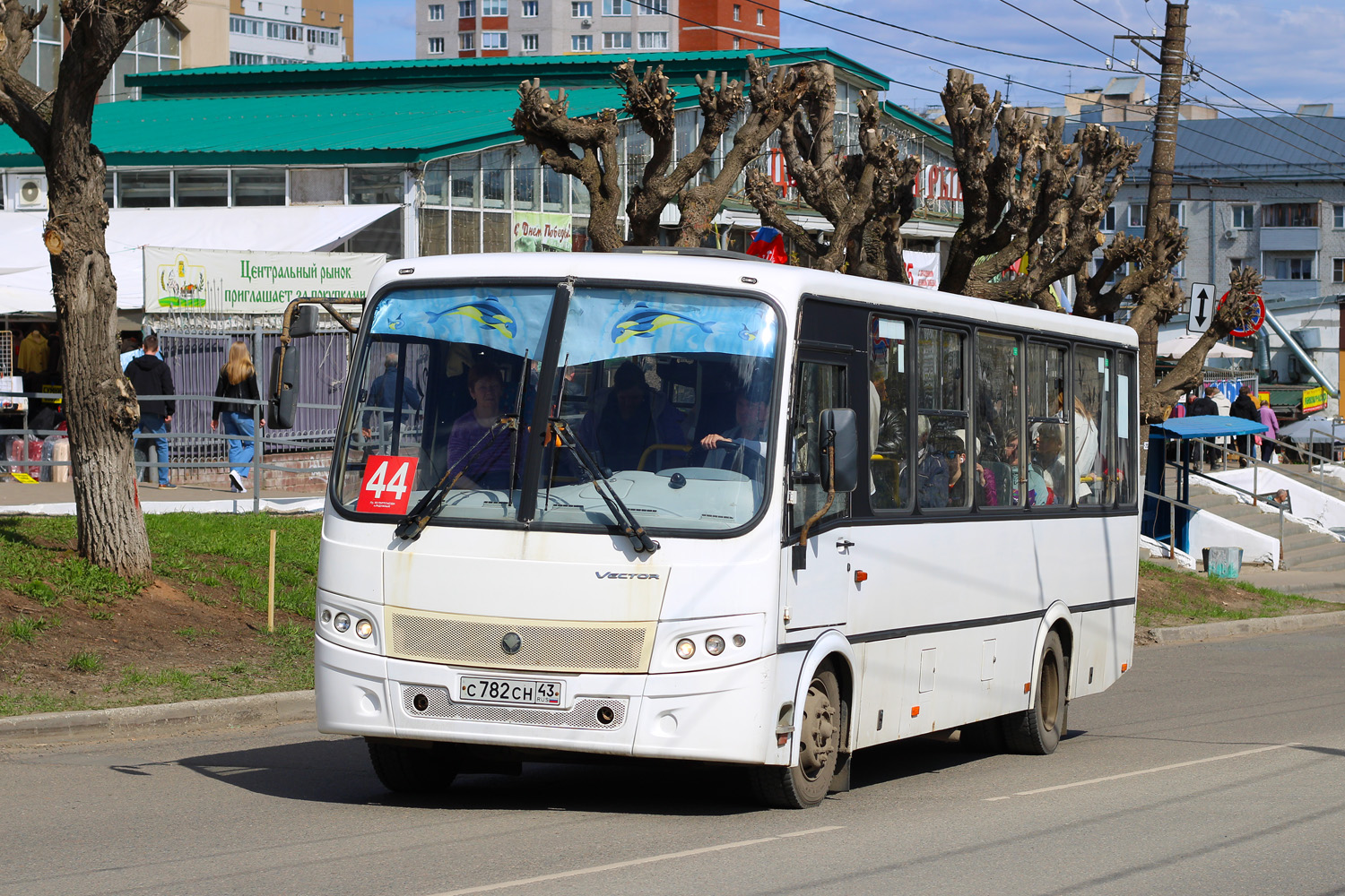 Кировская область, ПАЗ-320412-05 "Вектор" № С 782 СН 43