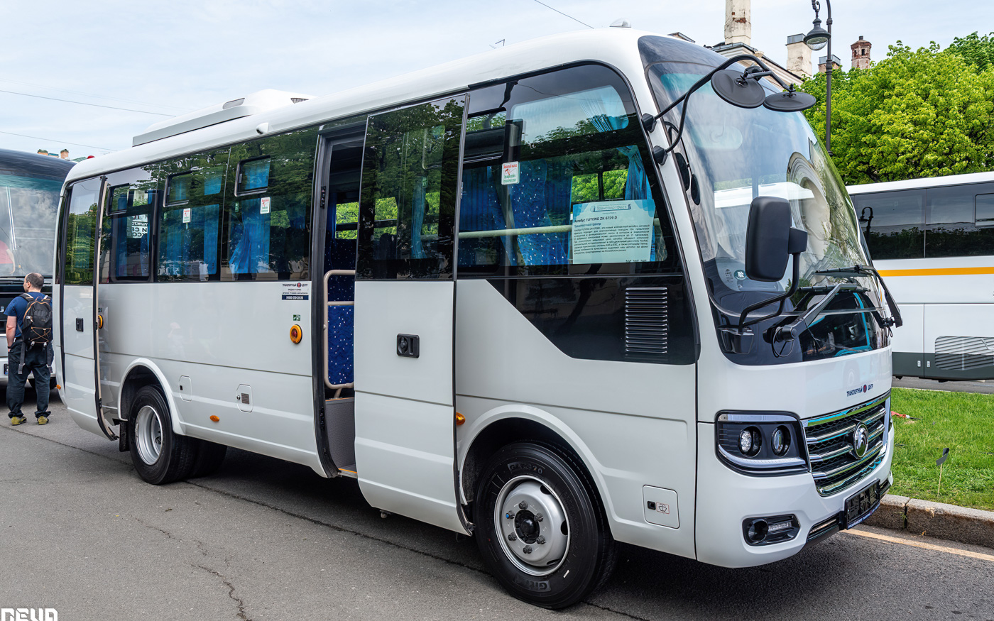 Санкт-Петербург, Yutong ZK6729D № Yutong ZK6729D; Санкт-Петербург — VI Международный транспортный фестиваль "ТранспортФест-2025"; Санкт-Петербург — Новые автобусы