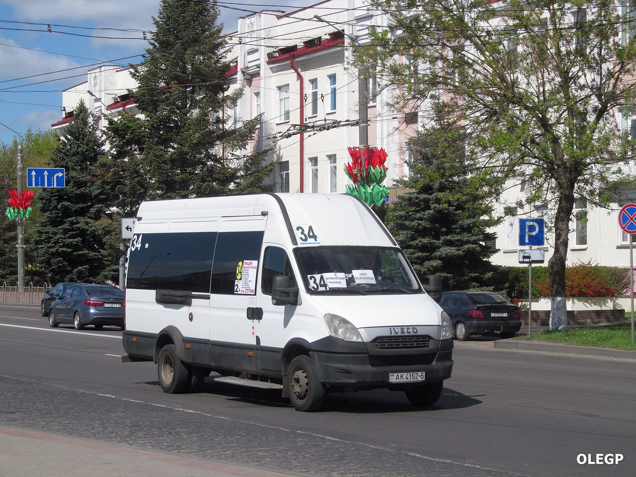 Могилёвская область, Актрия A20L1 (IVECO Daily) № АК 4152-6