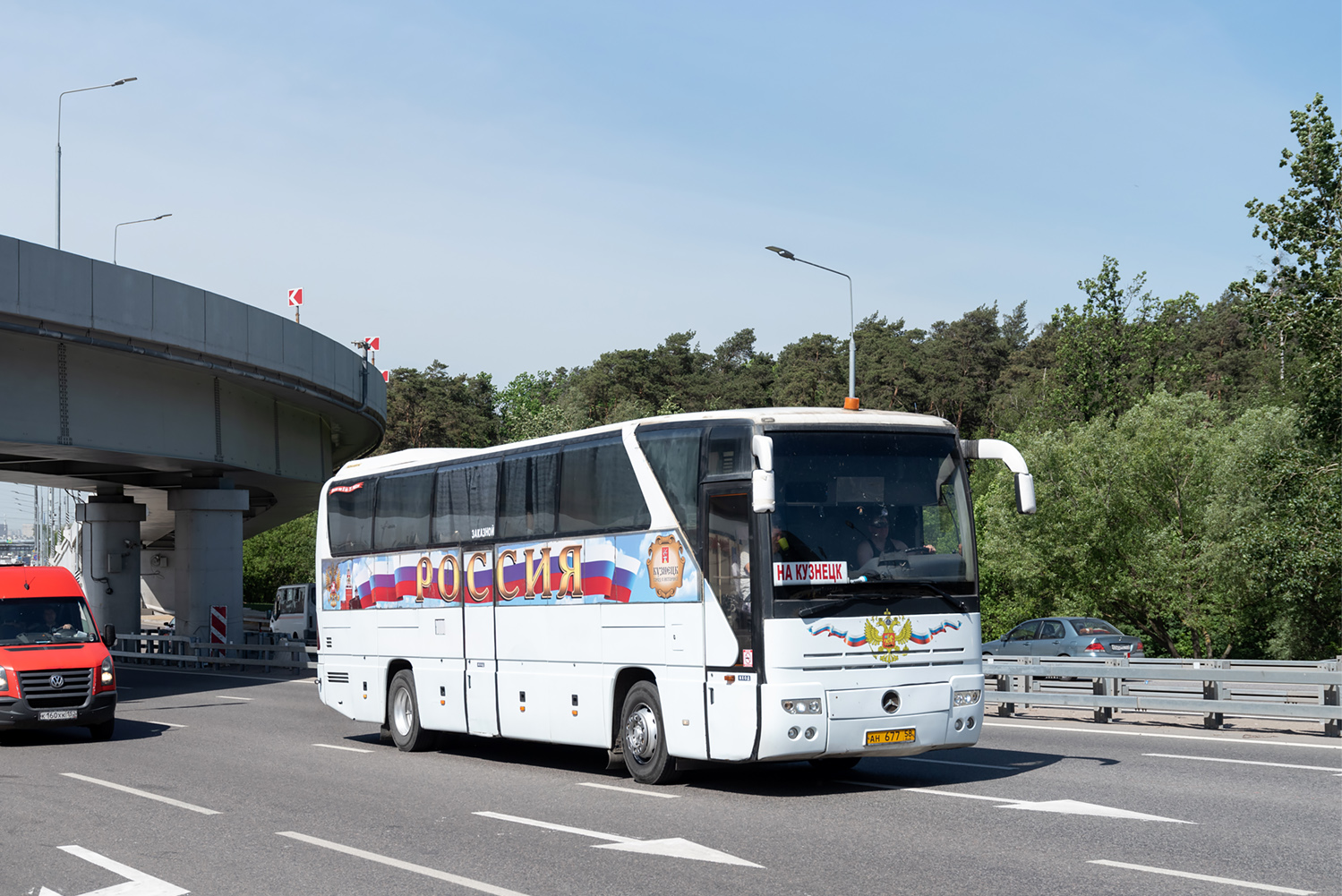 Пензенская область, Mercedes-Benz O350-15SHD Tourismo № АН 677 58