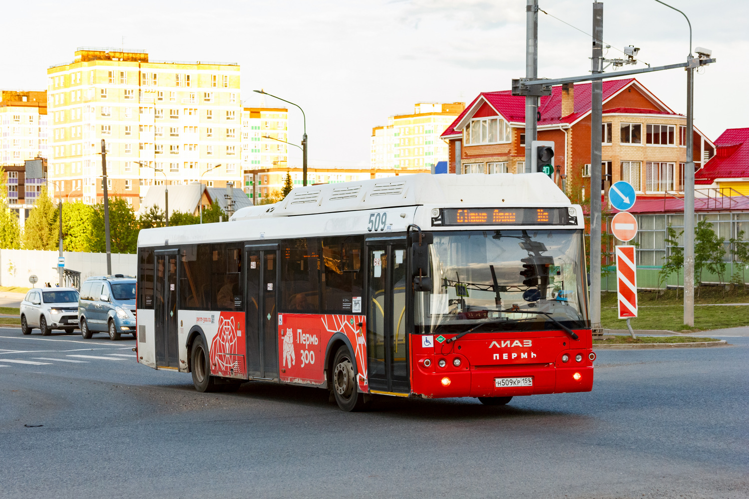 Пермский край, ЛиАЗ-5292.67 (CNG) № Н 509 КР 159