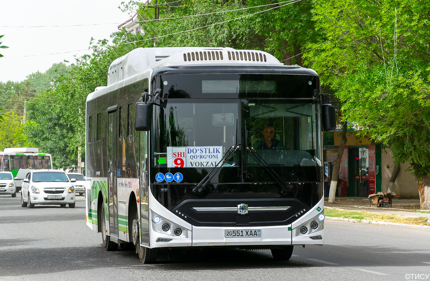 Узбекистан, Zhong Tong LCK6950HGN № 20 551 XAA