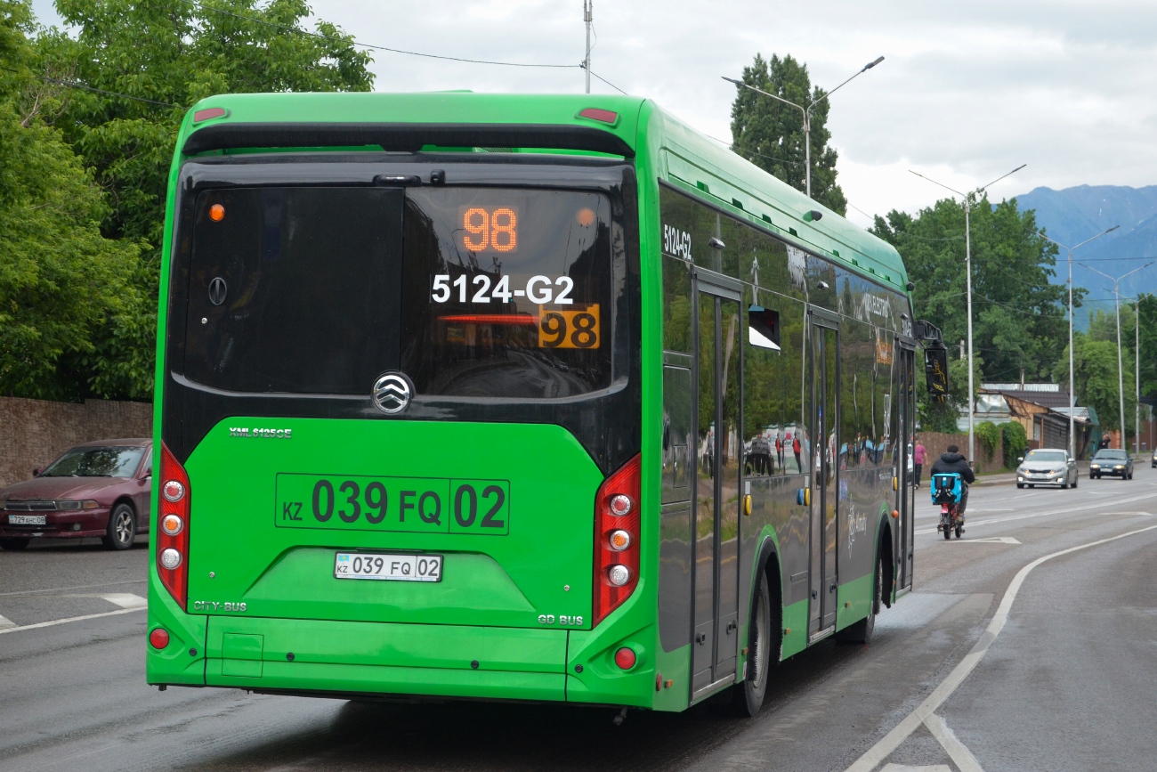 Алматы, Golden Dragon XML6125CE (Hyundai Trans Auto) № 5124-G2