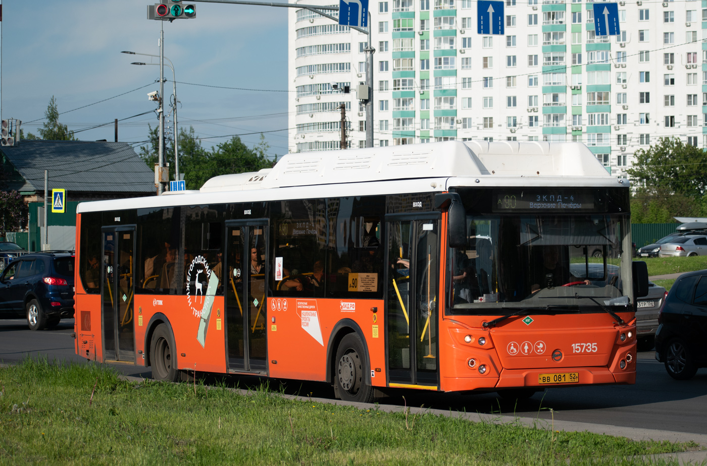Нижегородская область, ЛиАЗ-5292.67 (CNG) № 15735