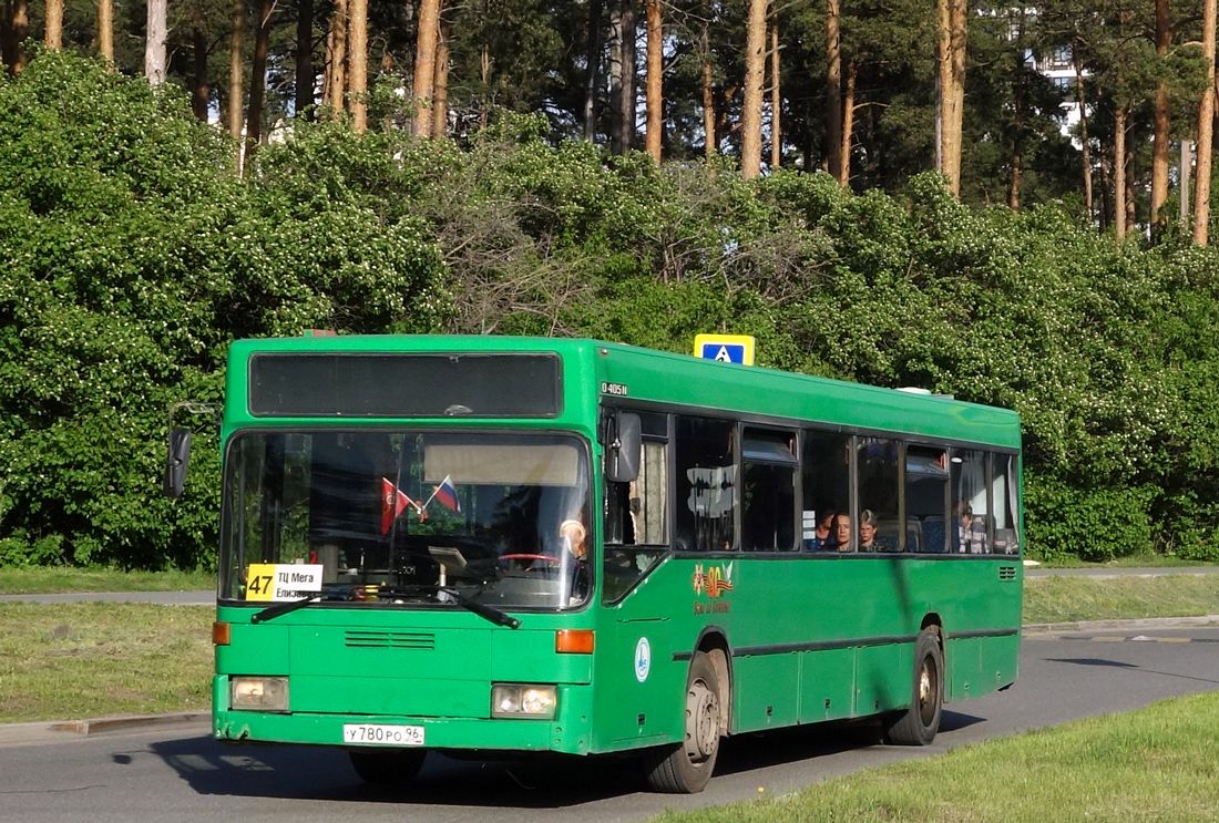 Свердловская область, Mercedes-Benz O405N № У 780 РО 96