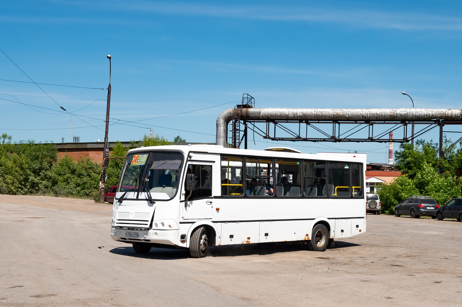 Башкортостан, ПАЗ-320412-14 № К 782 РО 702