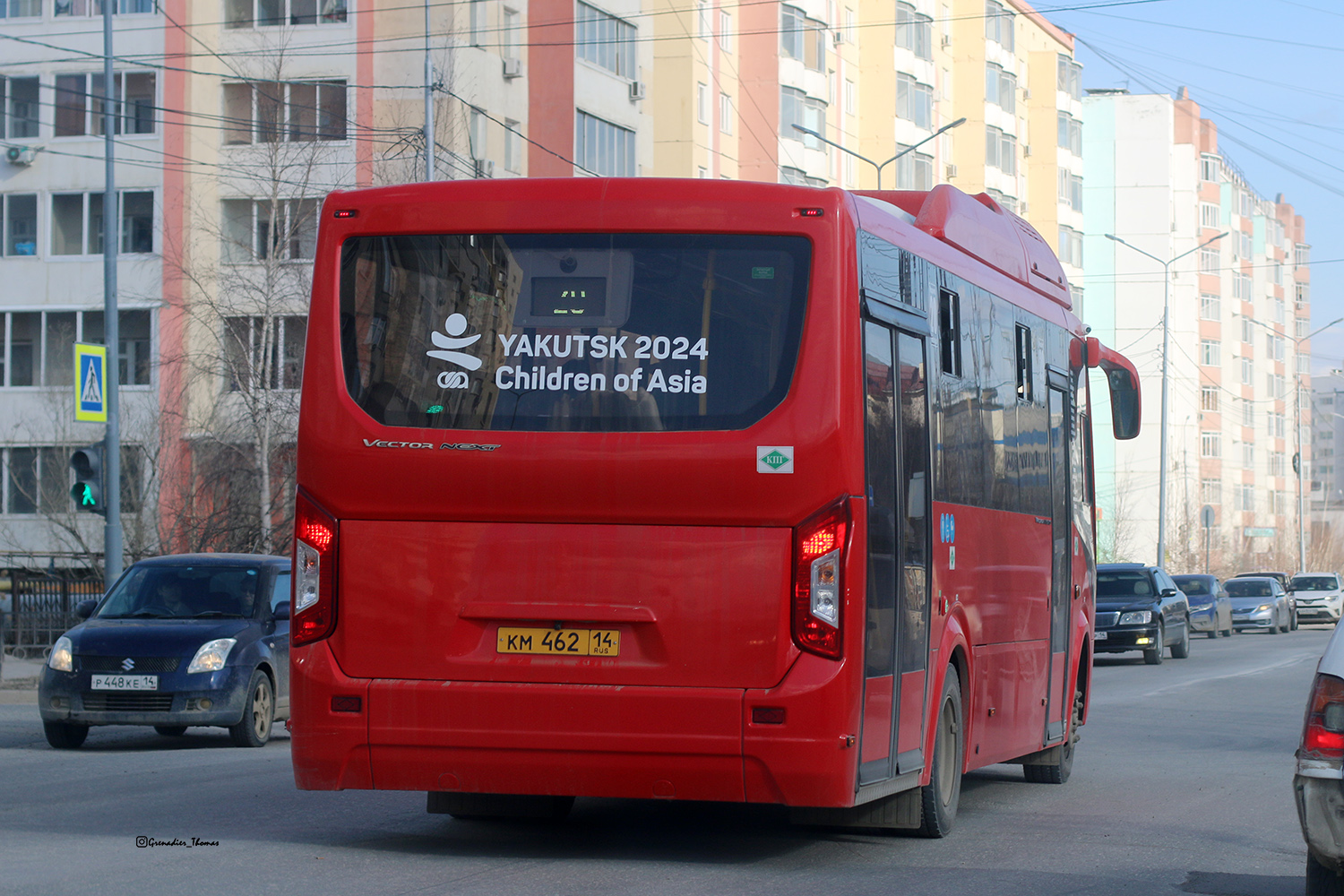 Саха (Якутия), ПАЗ-320415-14 "Vector Next" № КМ 462 14