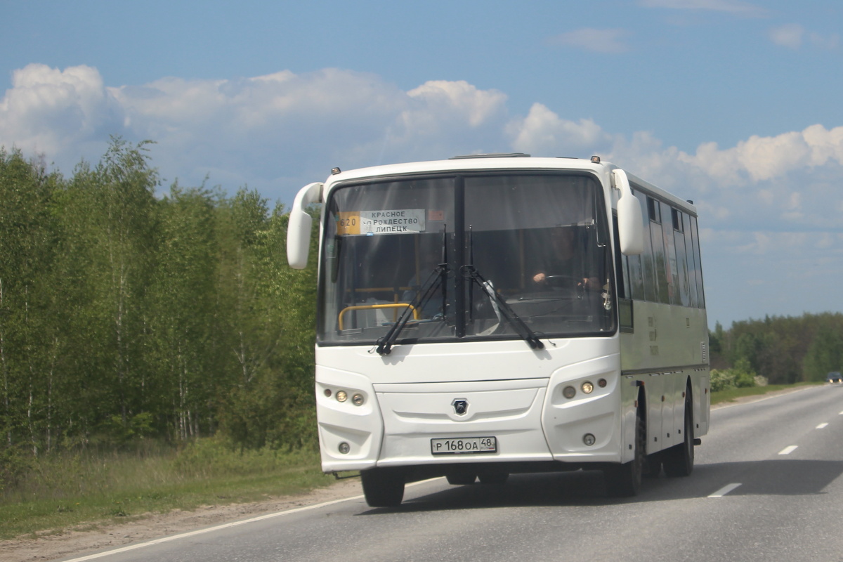 Липецкая область, КАвЗ-4238-61 № Р 168 ОА 48