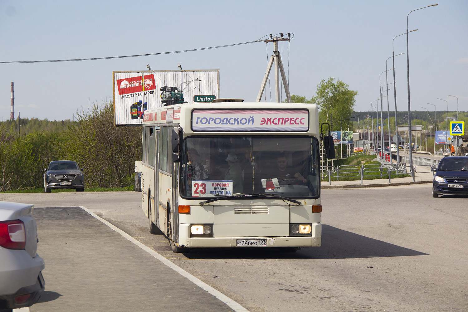 Пермский край, Mercedes-Benz O405N № С 246 РО 193