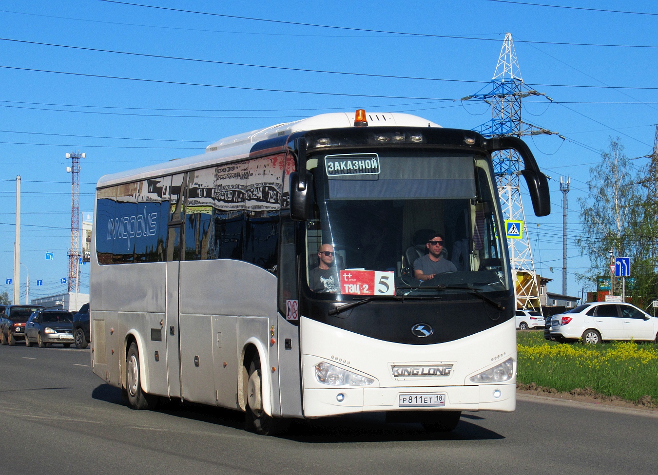 Удмуртия, King Long XMQ6127C № Р 811 ЕТ 18 Удмуртия, King Long XMQ6127C № Р 811 ЕТ 18