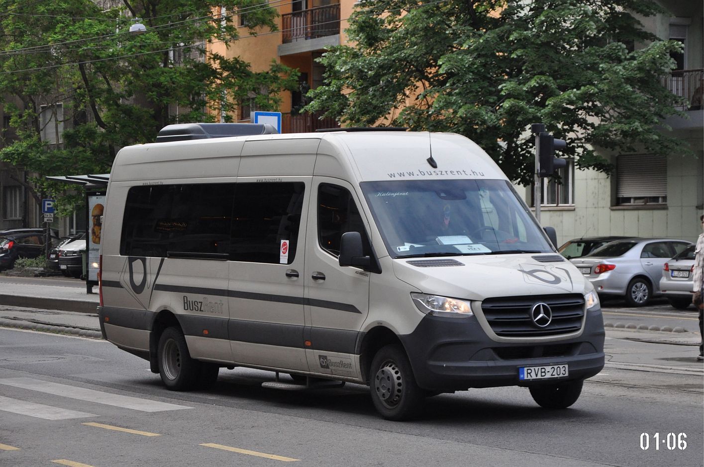 Венгрия, Mercedes-Benz Sprinter W907 514CDI № RVB-203