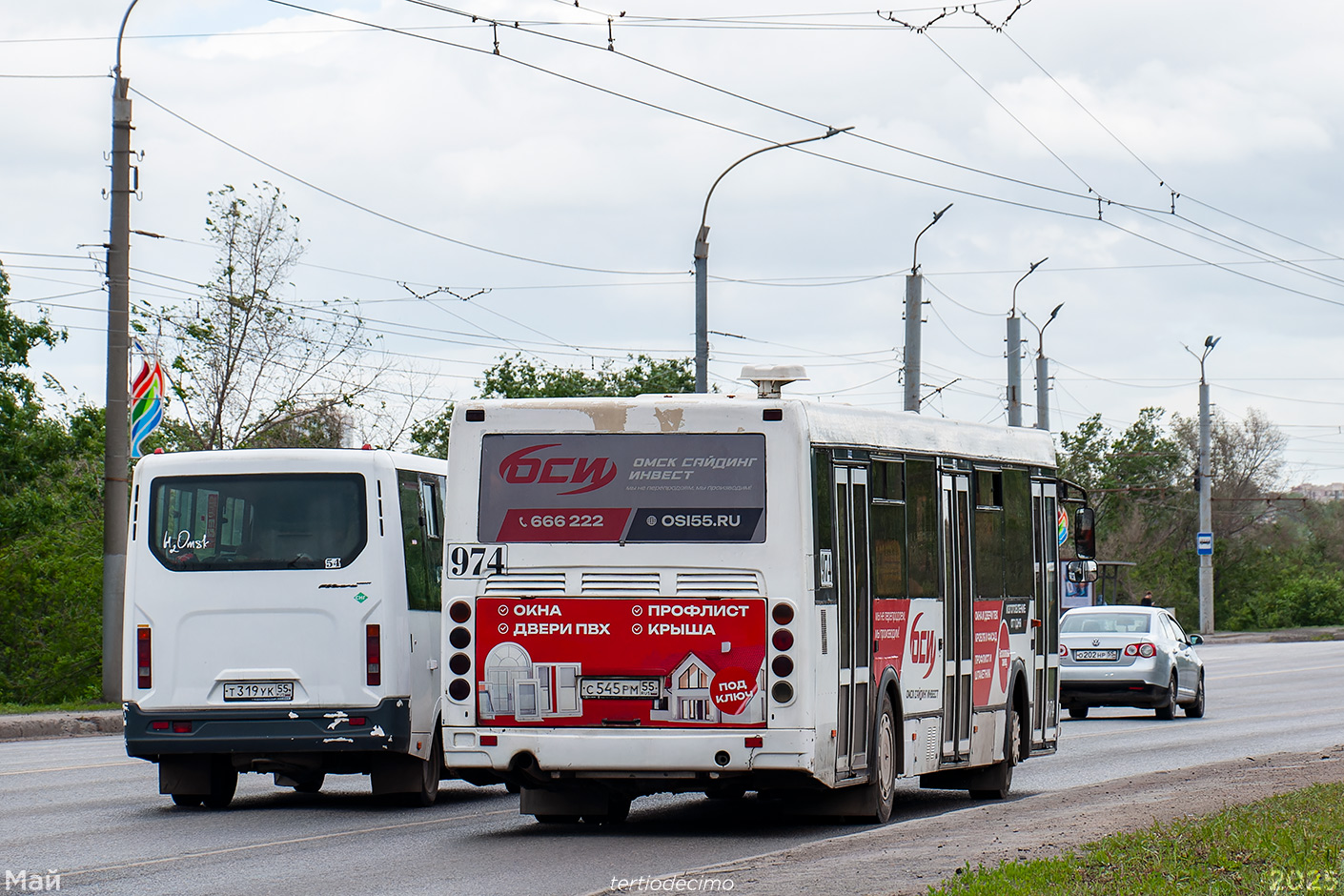 Омская область, ЛиАЗ-5256.53 № 974