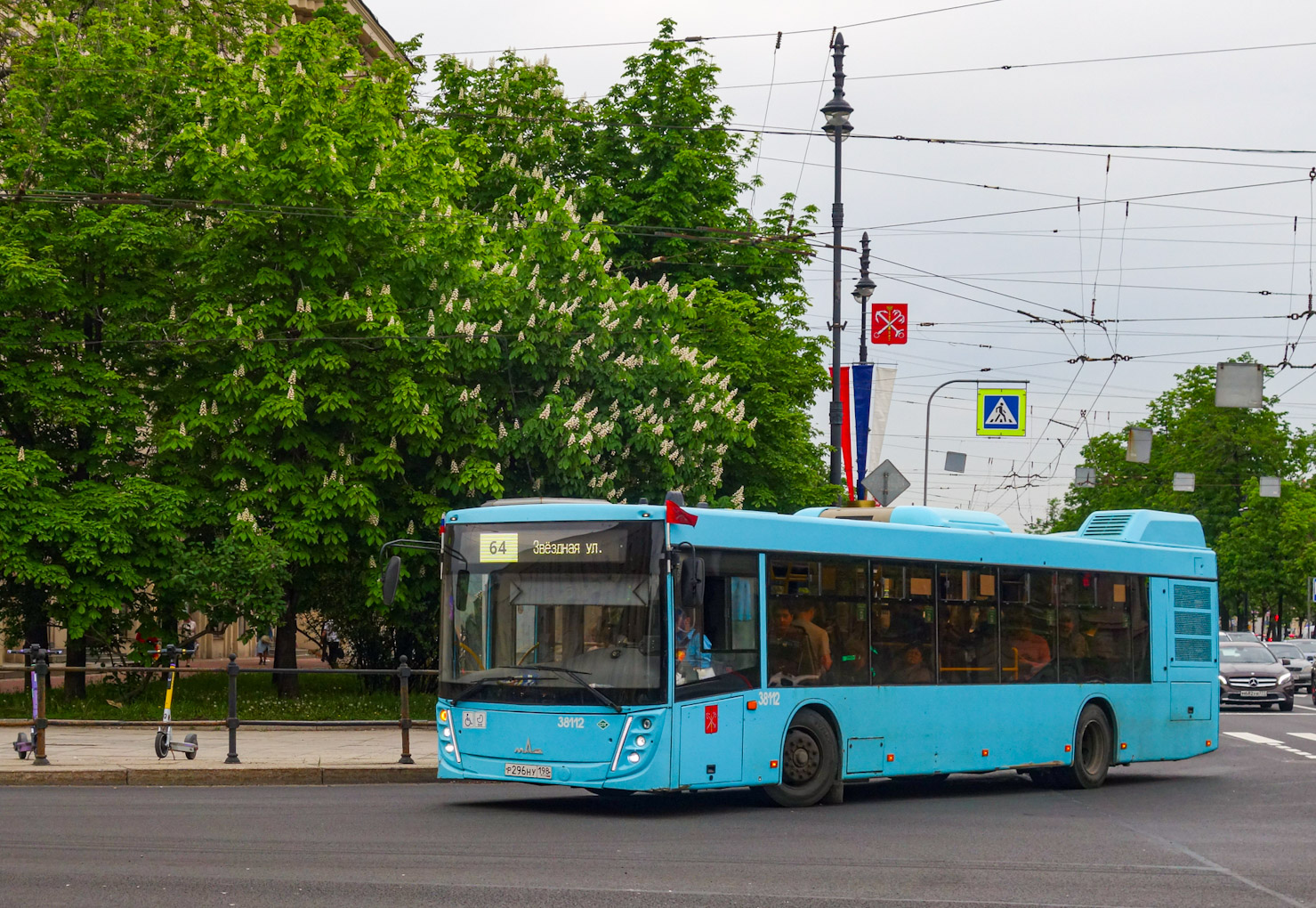 Санкт-Петербург, МАЗ-203.945 № 38112