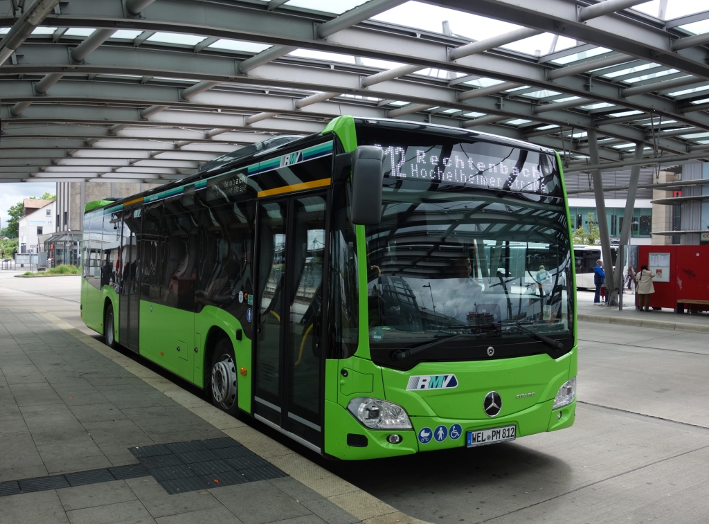 Гессен, Mercedes-Benz Citaro C2 Ü hybrid № WEL-PM 812