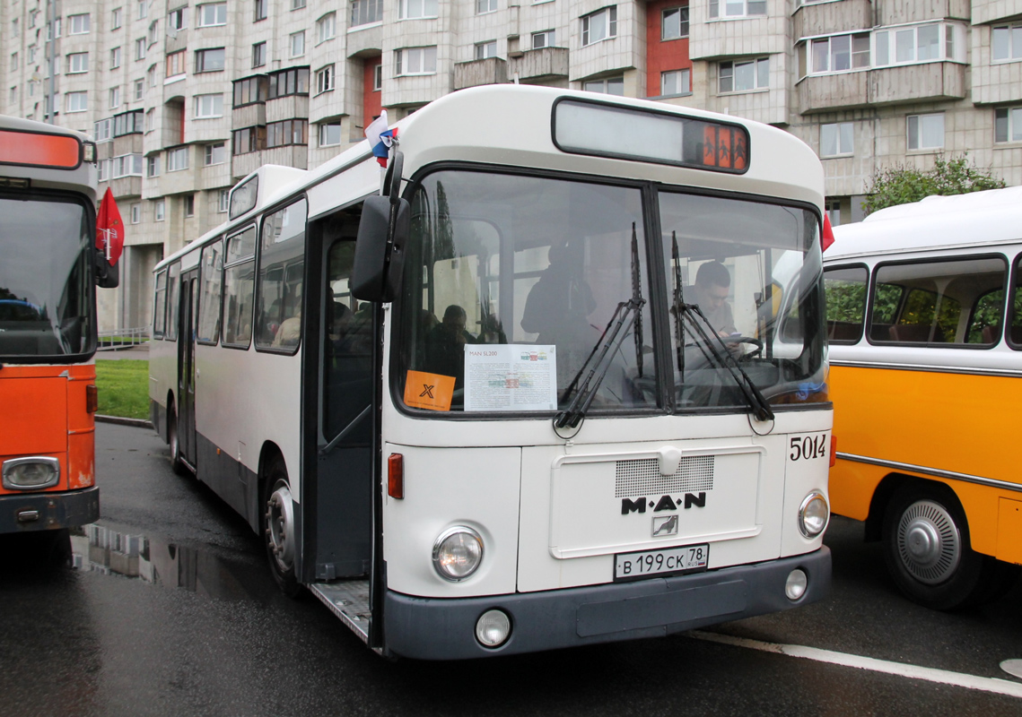 Санкт-Петербург, MAN 192 SL200 № 5014; Санкт-Петербург — VI Международный транспортный фестиваль "ТранспортФест-2025"