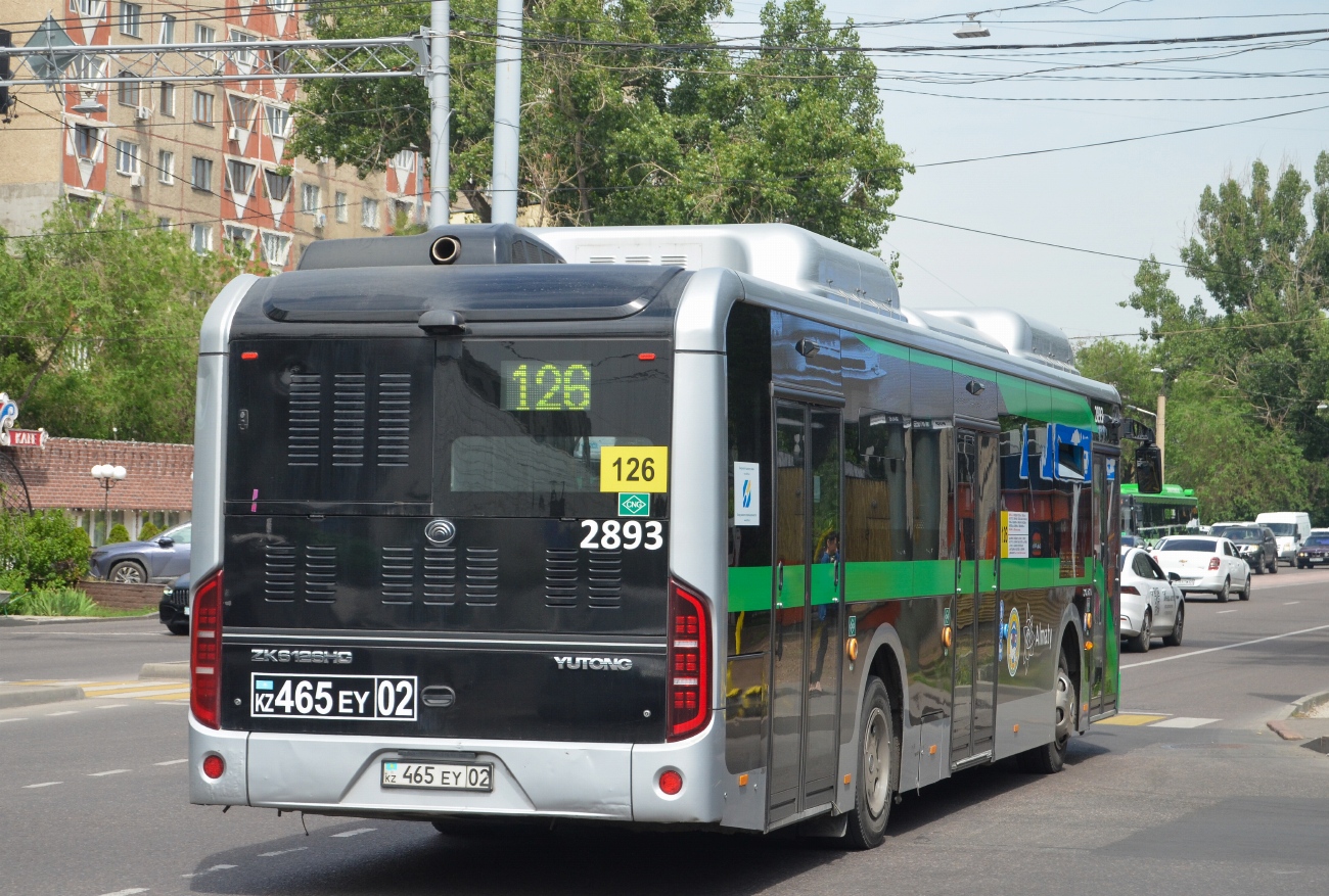 Алматы, Yutong ZK6126HG (QazTehna) № 2893