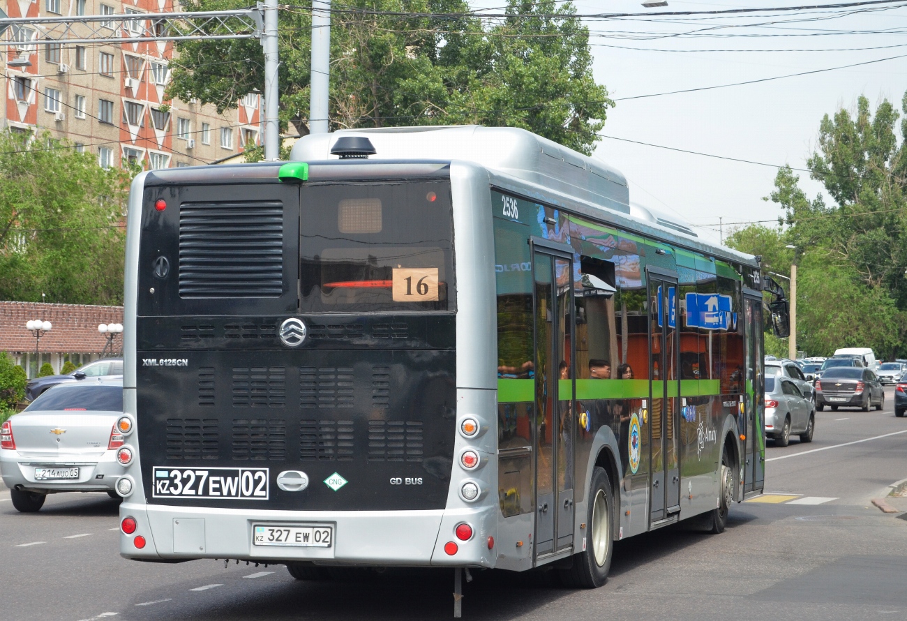 Алматы, Golden Dragon XML6125CN (Hyundai Trans Auto) № 2536