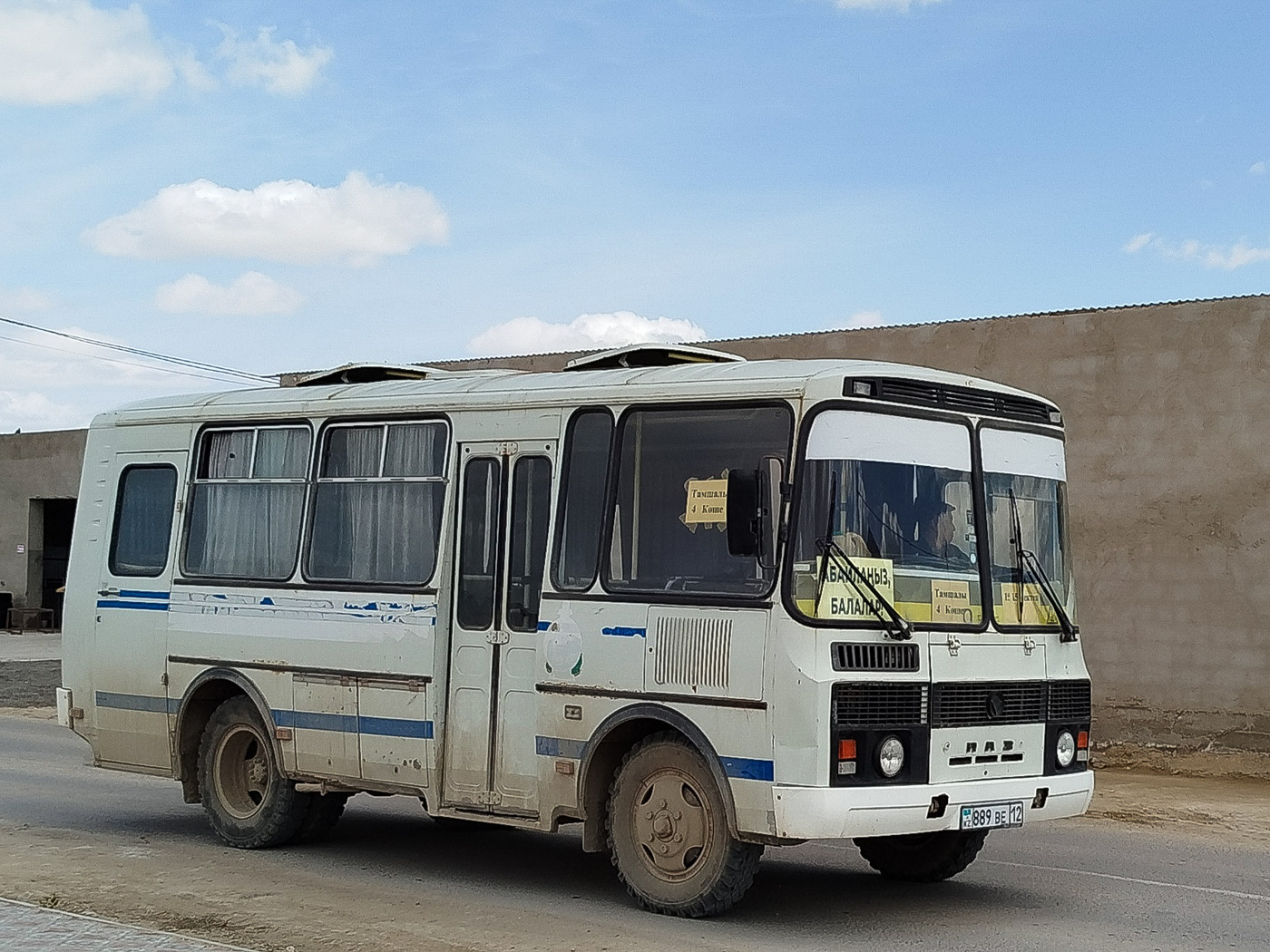 Мангистауская область, ПАЗ-3205-110 № 889 BE 12