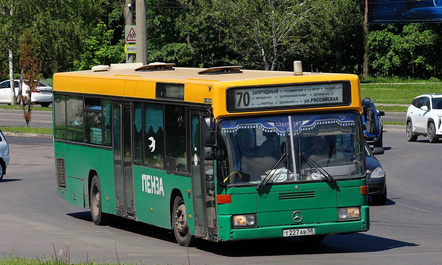 Пензенская область, Mercedes-Benz O405N2 № Т 227 АВ 58