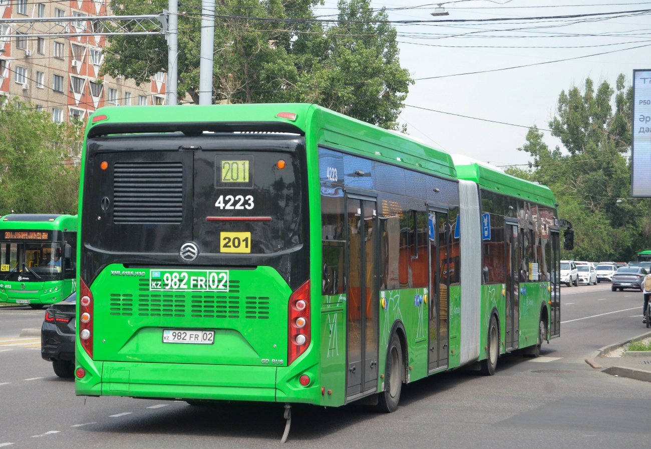 Алматы, Golden Dragon XML6185J13C (Hyundai Trans Auto) № 4223