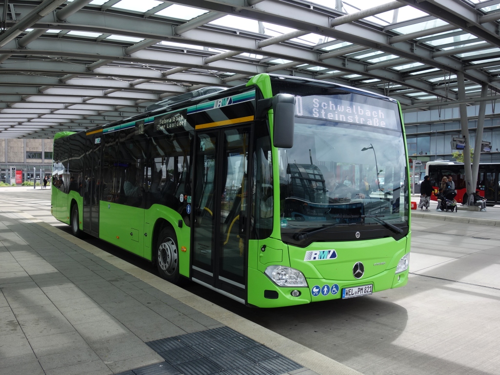 Гессен, Mercedes-Benz Citaro C2 Ü hybrid № WEL-PM 821