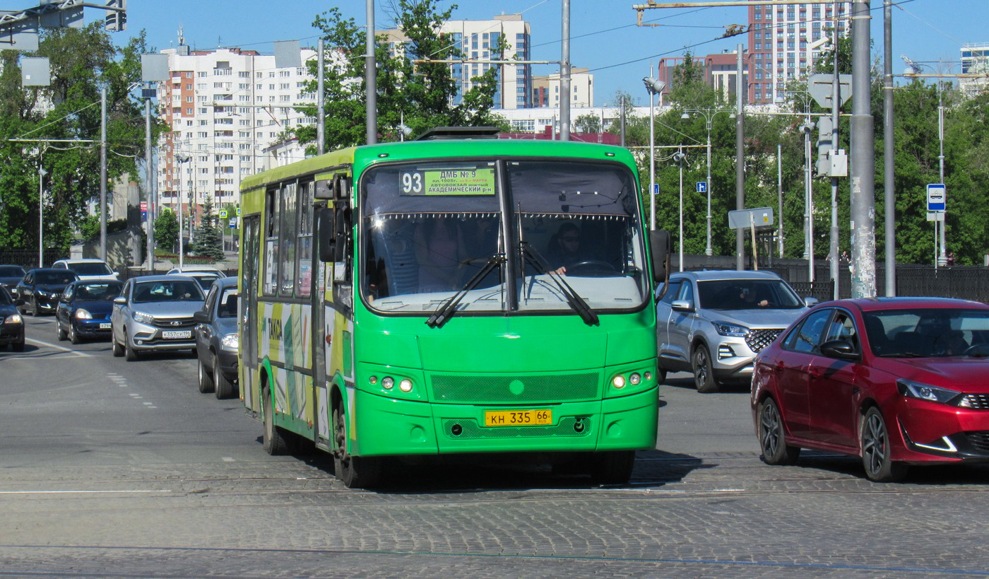 Свердловская область, ПАЗ-320414-04 "Вектор" (1-2) № КН 335 66