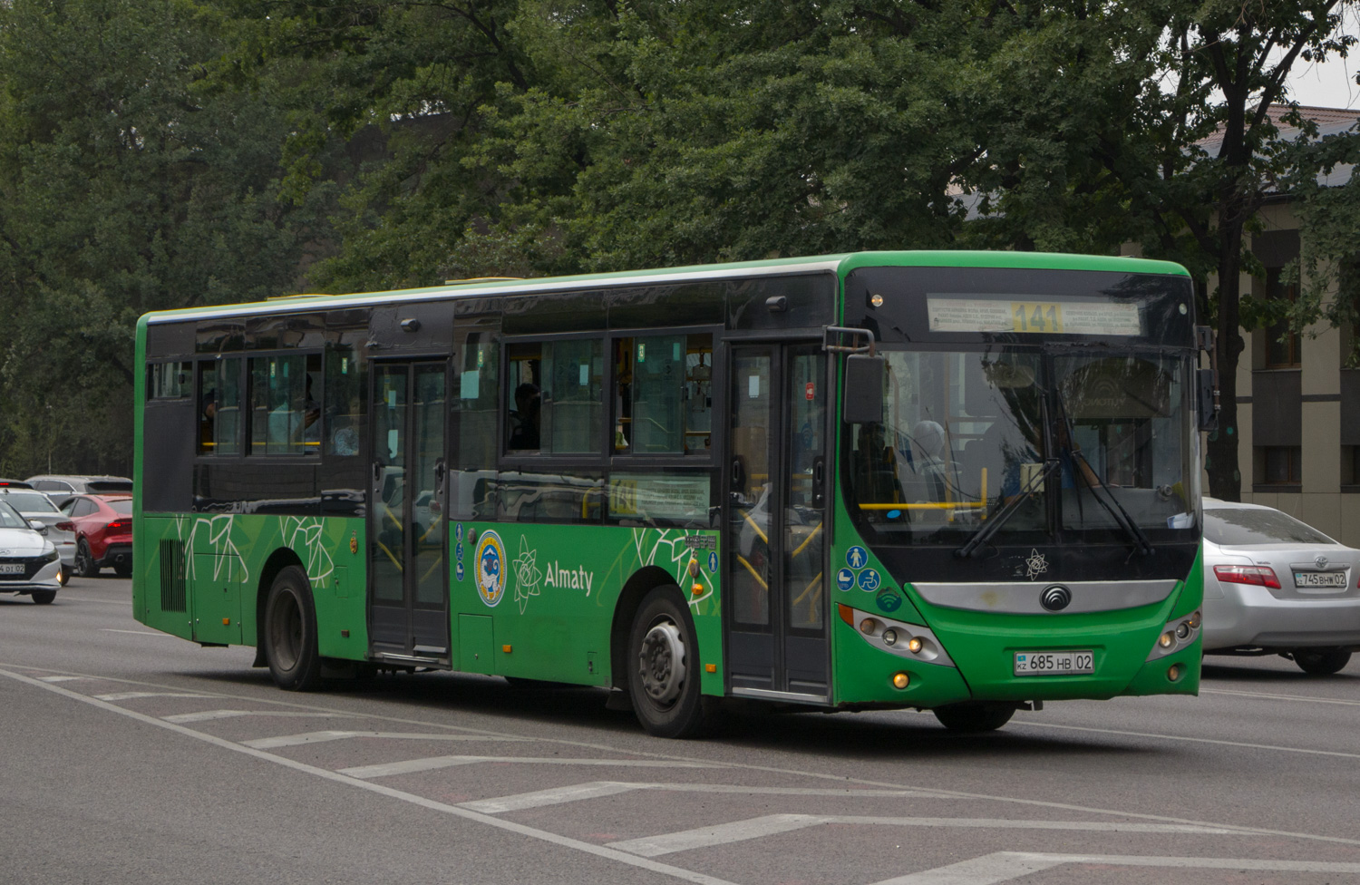 Алматы, Yutong ZK6118HGA № 685 HB 02 Алматы, Yutong ZK6118HGA № 685 HB 02
