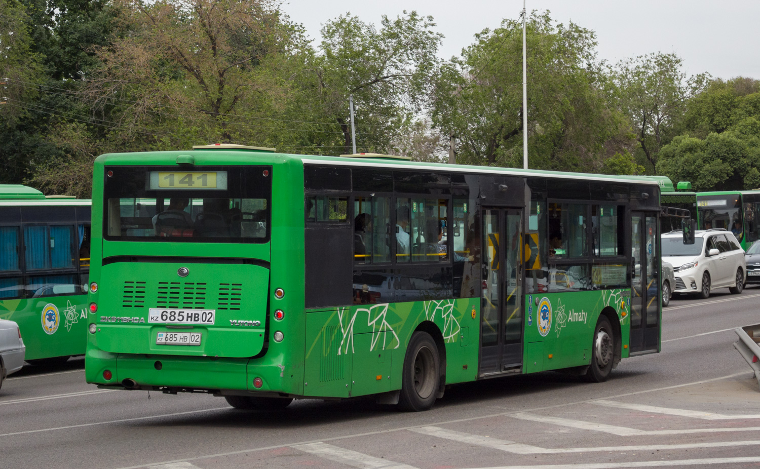 Алматы, Yutong ZK6118HGA № 685 HB 02